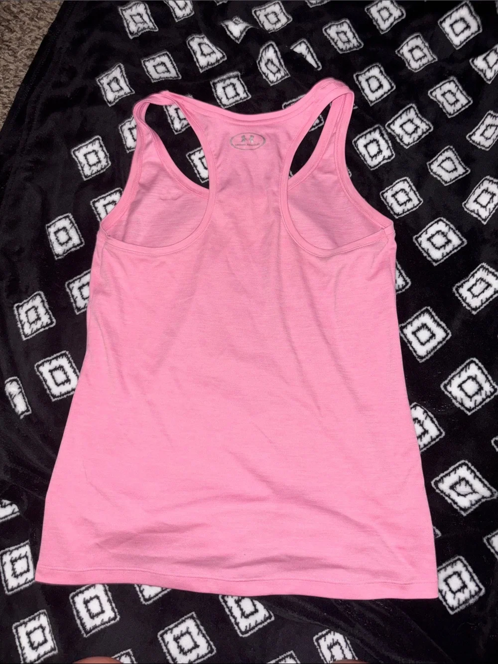 Under Armour Pink Racerback Athletic Tank - Picture 3 of 3
